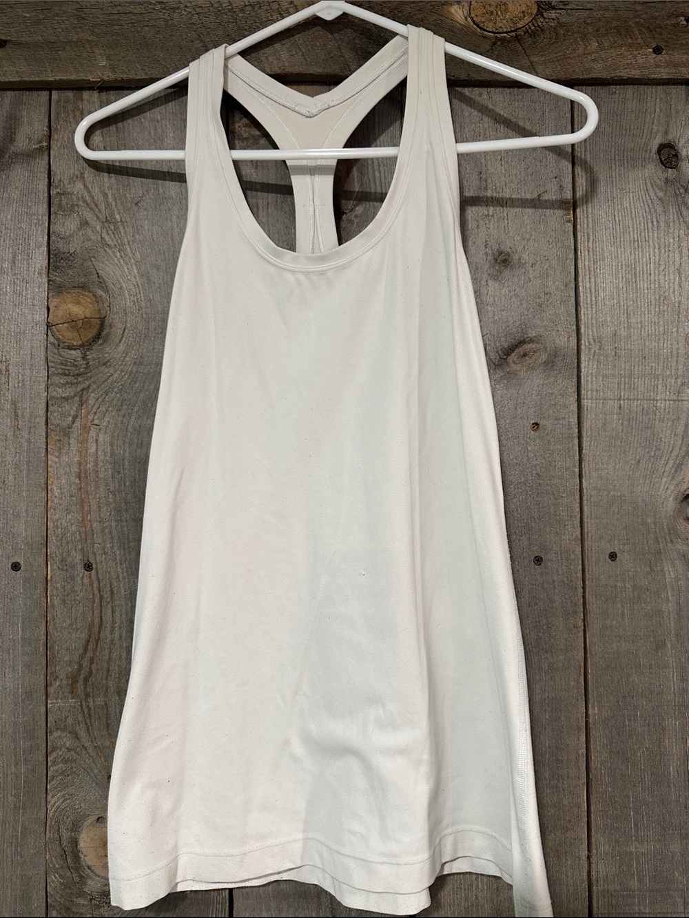 lululemon athletica White Racerback Tank